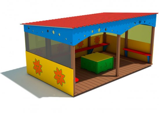 Теневые навесы: Улучшение Условий для Детских Садов